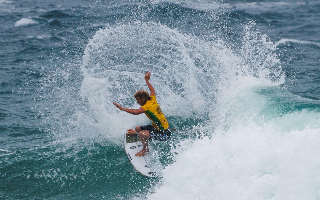 Top seeds fail to fire on Day 4 of  the 2022 Woolworths Australian Junior Surfing Titles