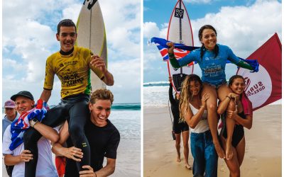 Champions crowned at 2022 Woolworths Australian Junior Surfing Titles