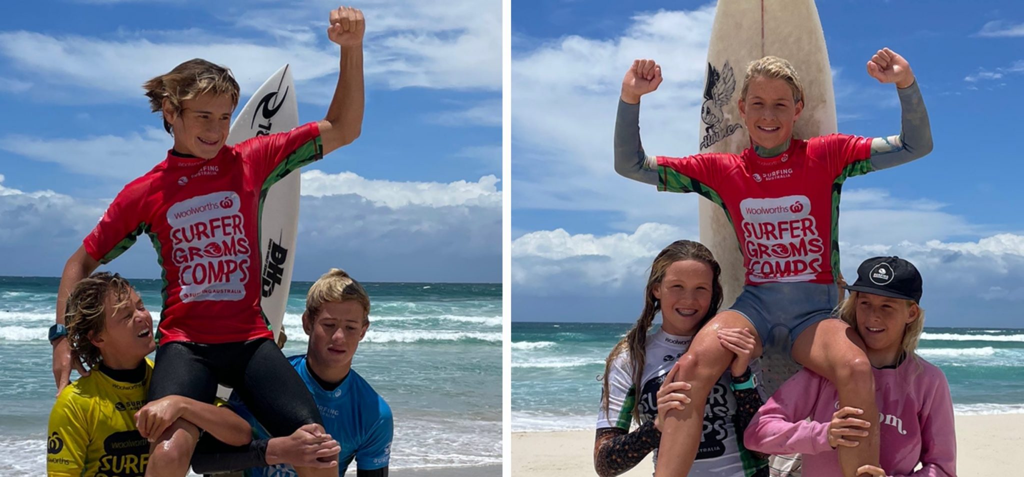 Sunshine Beach Duo Dominate Woolworths Surfer Groms Comps National Final Surfing Australia