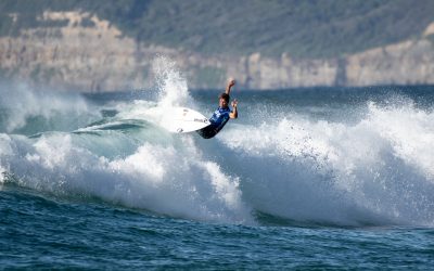 Morgan Cibilic leads the way for Merewether Surfboard Club at the Australian Boardriders Battle National Final