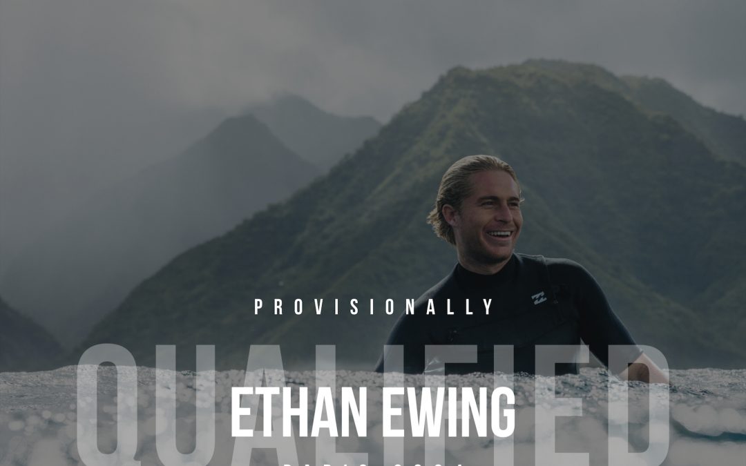 Ethan Ewing Becomes First Aussie to Provisionally Qualify for Surfing at Paris 2024