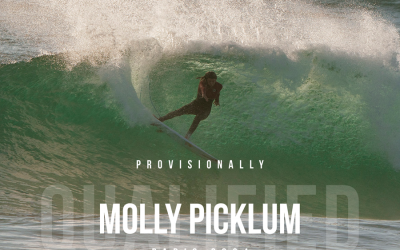 Molly Picklum Has Provisionally Qualified for Surfing at Paris 2024