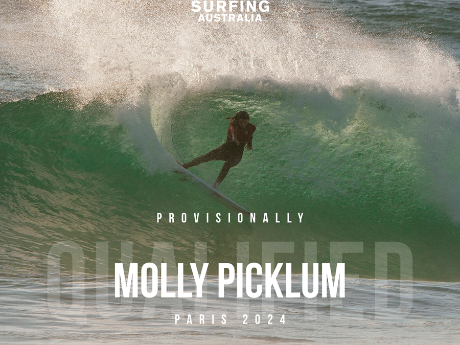 Molly Picklum Has Provisionally Qualified for Surfing at Paris 2024