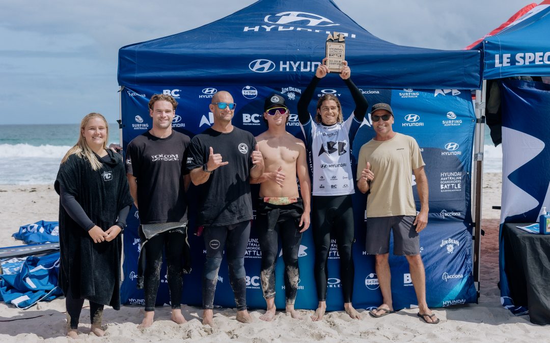 Yallingup Victorious at Stop No.1 of the Hyundai Australian Boardriders battle in Western Australia