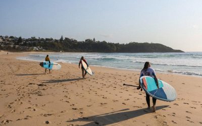 Competition gets underway at the 2023 Australian SUP Titles
