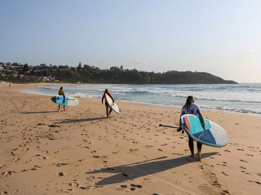 Competition gets underway at the 2023 Australian SUP Titles