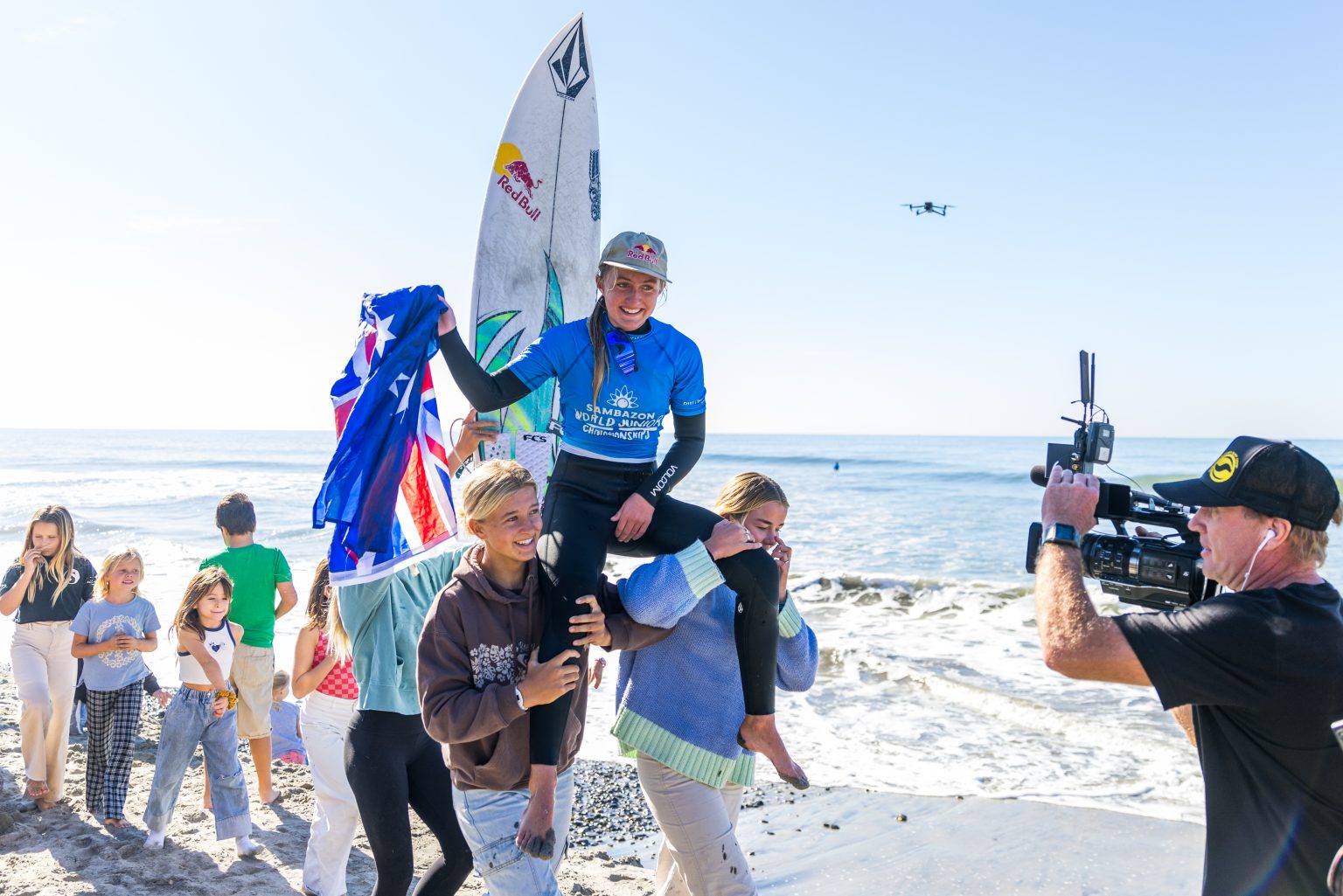 Sierra Kerr wins WSL World Junior Championships Surfing Australia