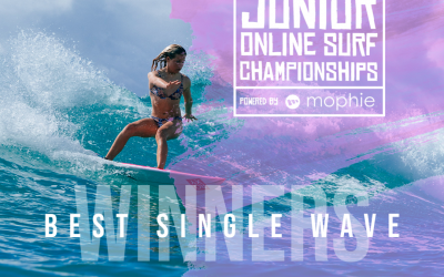 Winners of the 2024 Australian Junior Online Surf Championships, powered by mophie