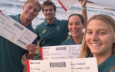 Tyler, Molly, Jack and Ethan officially qualify for surfing at Paris 2024