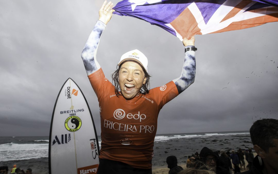 Sally Fitzgibbons and Samuel Pupo win the Ericeira Pro 