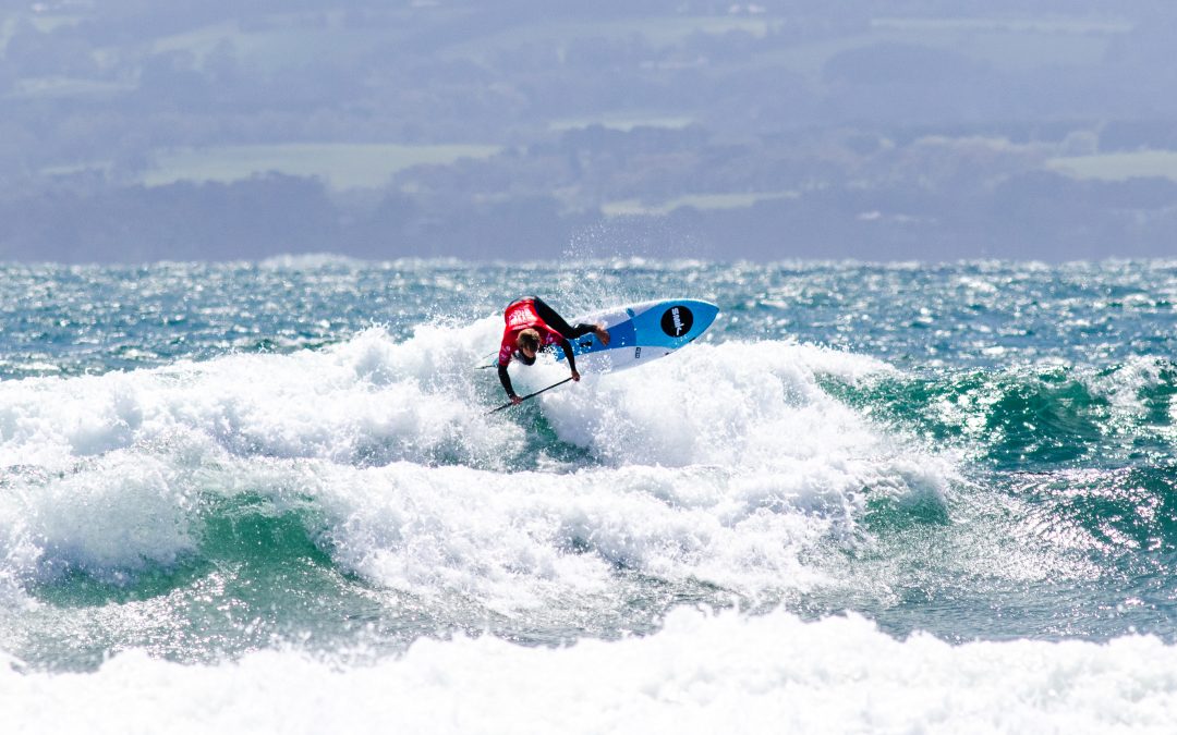 Finalists decided on day of tricky surf at 2024 Australian SUP Titles