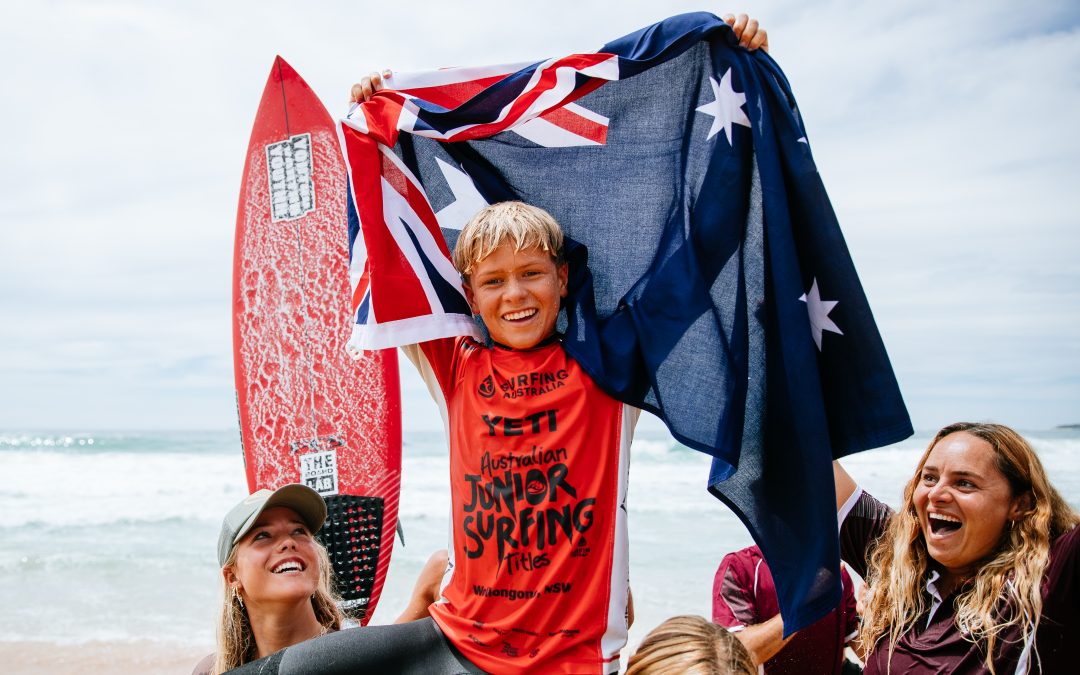Nation’s Best Juniors head to Wollongong for the Australian Junior Surfing Titles
