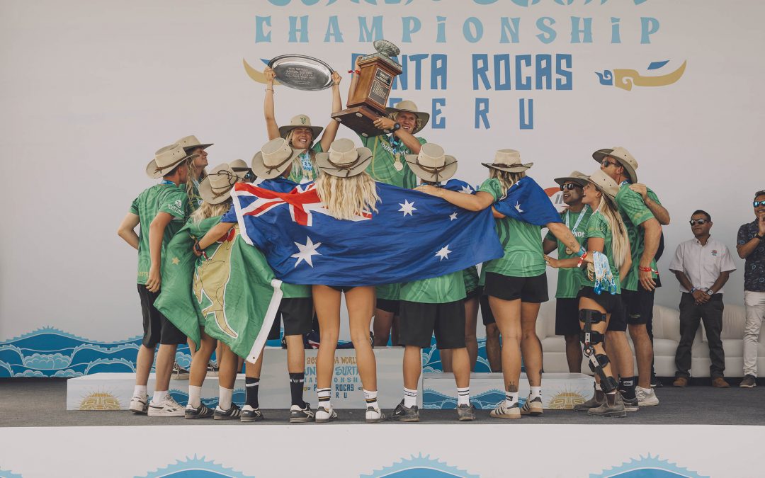 BACK-TO-BACK WORLD CHAMPIONS:The Irukandjis win Gold at the 2025 ISA World Junior Championships