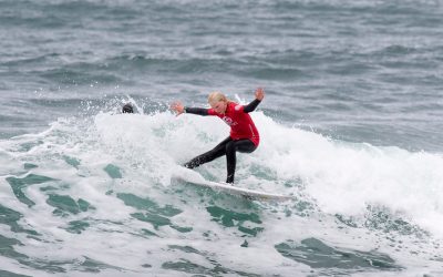 Day 1 of the Rip Curl Gromsearch marks the return of competitive surfing in Victoria