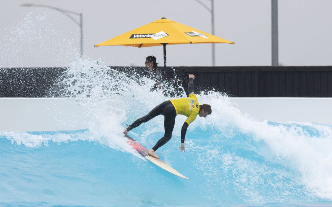 Cole Fox Takes Out The Open Men’s Division In The WorkSafe Tradies Challenge At URBNSURF