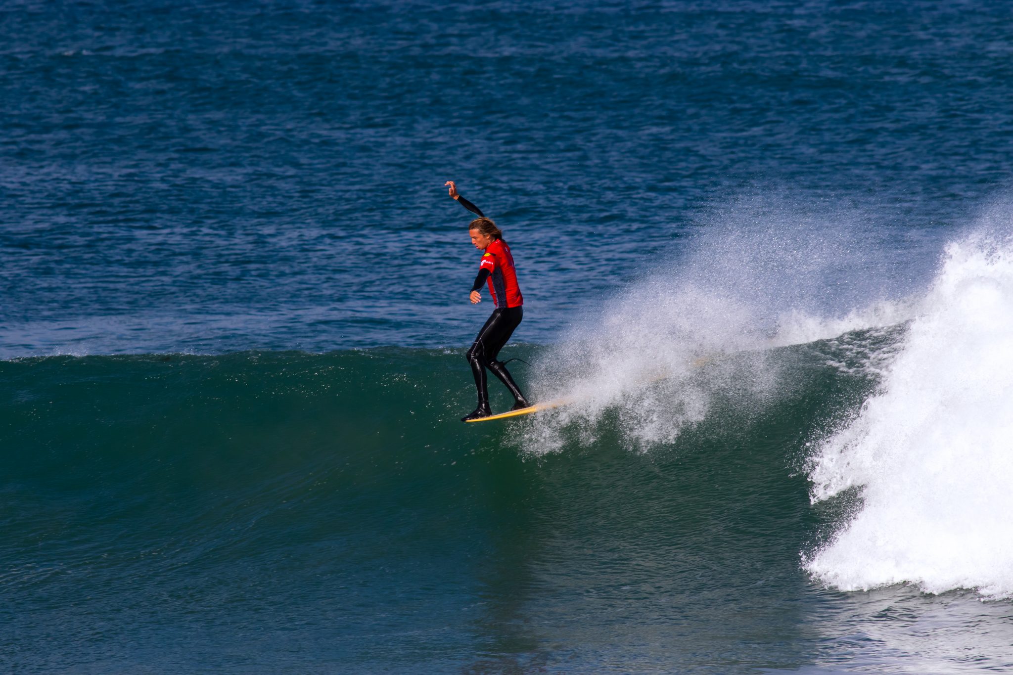 Perfect Waves Greet The Competitors On Day Two Of The Australian