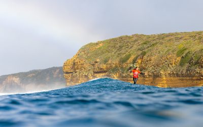 Eliminations Begin in Picture-Perfect Conditions at Bioglan Bells Beach Longboard Classic Presented by Rip Curl