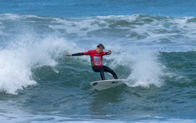 Rising Stars Shine Bright At Torquay Point For Day 1 Of The 2023 Woolworths Surfer Grom Comp