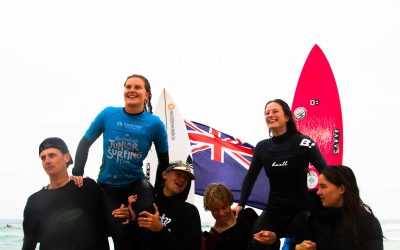 Victorian Junior Surfing Team do state proud on Phillip Island