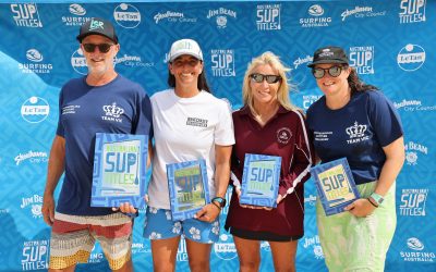 Lucy Bell and Emma Webb claim top honours at Australian SUP Titles