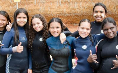 Sunshine and smiles all round for the 26th Annual Woorrangalook Victorian Koori Surfing Titles