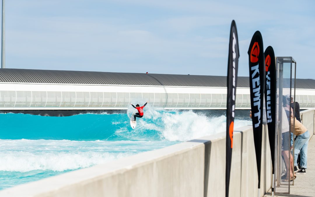 Worksafe Tradies Challenge Presented By Kemppi Scores Perfect Waves And Weather At URBNSURF With Ethan Huxtable Winning The Open Men