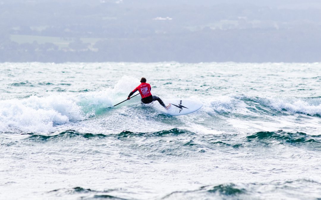 Finalists decided on day of tricky surf at 2024 Australian SUP Titles