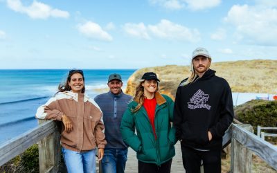 Competitors Arrive in Victoria Ahead of 2025 Bioglan Bells Beach Longboard Classic 