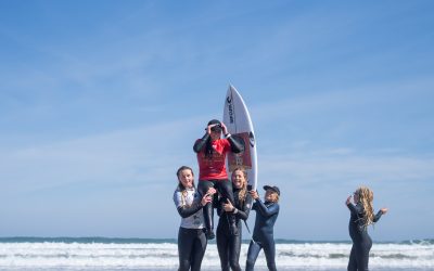 Ava Holland and Mitchell Peterson Take Out the Rip Curl GromSearch Phillip Island