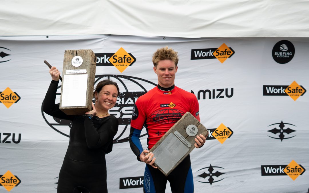 Lucas Hickson and Carly Shanahan dominate at WorkSafe Victorian Classic Bells Beach