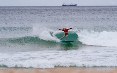 Crunch Time at Day 3 of the Australian Junior Surfing Titles at Thirroul Beach