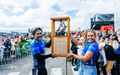 Gabriela Bryan and Miguel Pupo Win the 2026 Rip Curl Pro Bells Beach Presented by Bonsoy