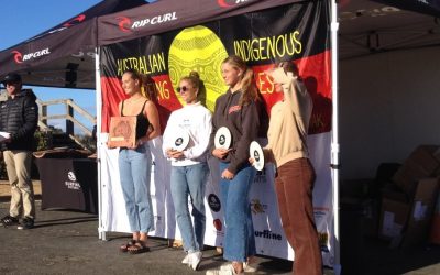 Great results for Meg Day at Australian Indigenous Surfing Titles