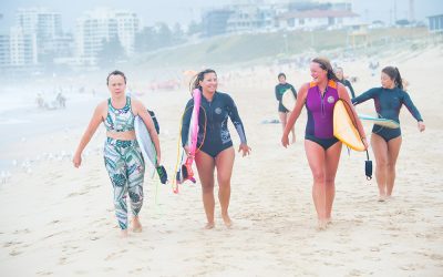 SURFING NSW’S HER WAVE PROGRAM TO LAND IN BYRON BAY THIS WEEK.