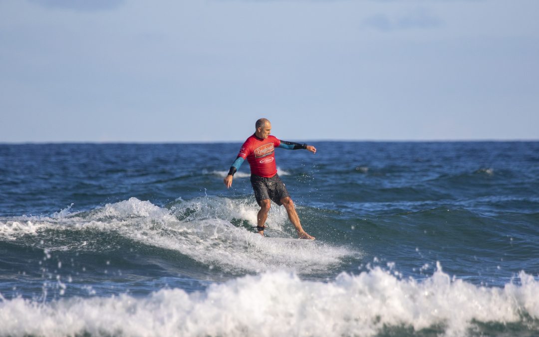 FIRST CHAMPIONS CROWNED AT THE 2021 NSW LONGBOARD TITLES AT PORT STEPHENS.