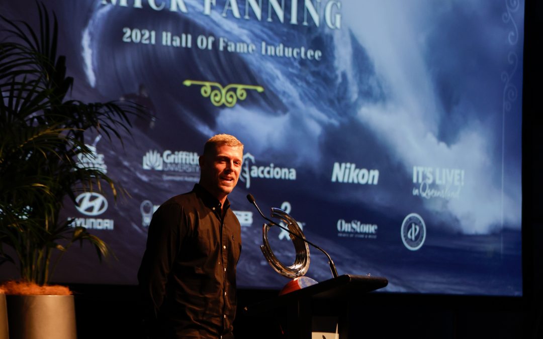 FANNING INDUCTED AT THE 2021 AUSTRALIAN SURFING AWARDS  INCORPORATING THE HALL OF FAME