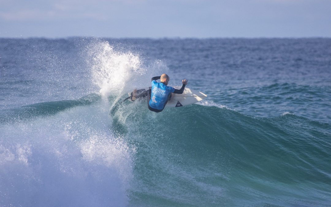 VOLKSWAGEN NSW SURFMASTERS GRACED WITH PUMPING SURF FOR DAY TWO OF COMPETITION.