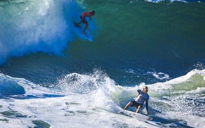 Judges Blown Away as Junior Surfers Dominate 6 Foot Swell