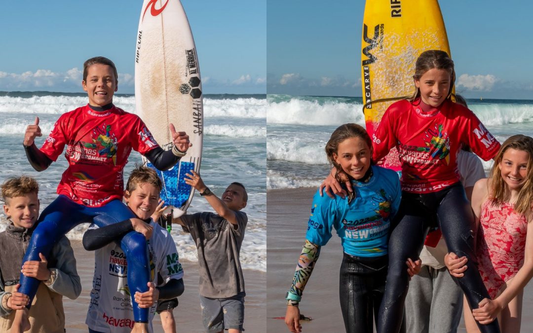 Under 14 Champions Crowned after Conquering Huge Surf