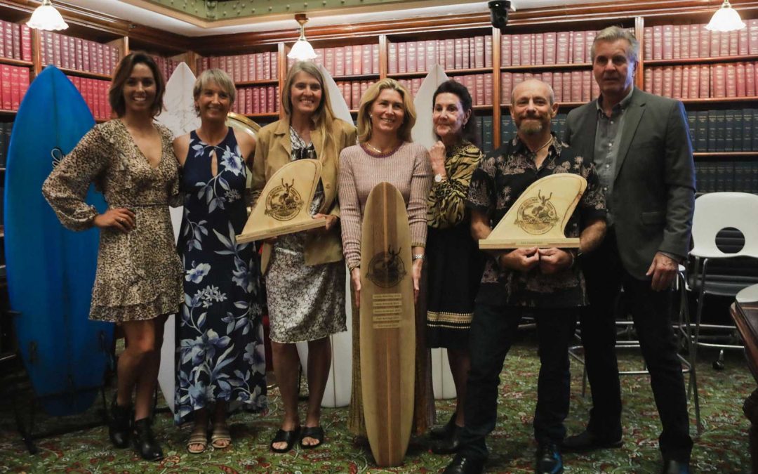 Surfers Honoured in Oldest Room in Parliament