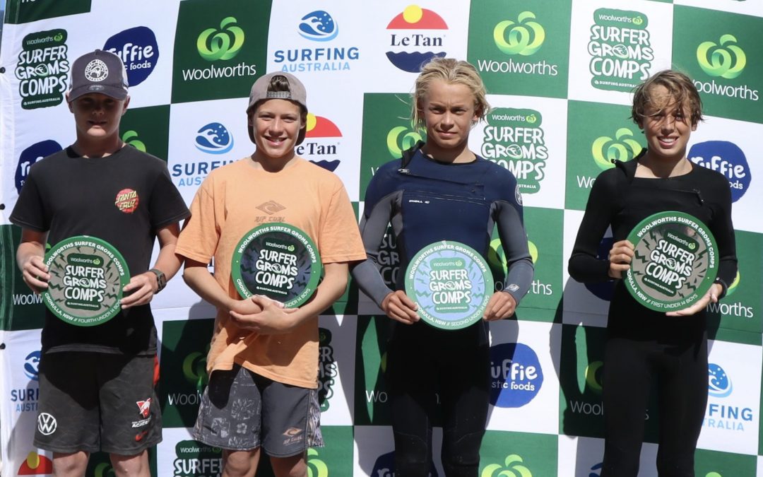 Champions Crowned at the Woolworths Surfer Groms Comp Cronulla