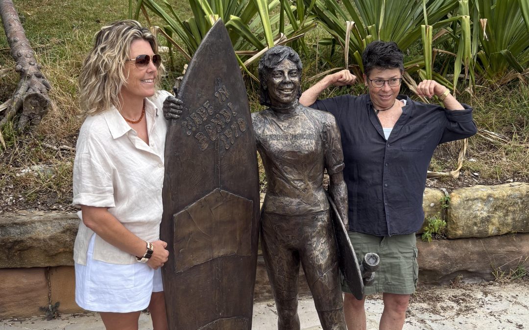 From Shonky Trophy to Bronze: Bondi Unveils Pauline Menczer Statue