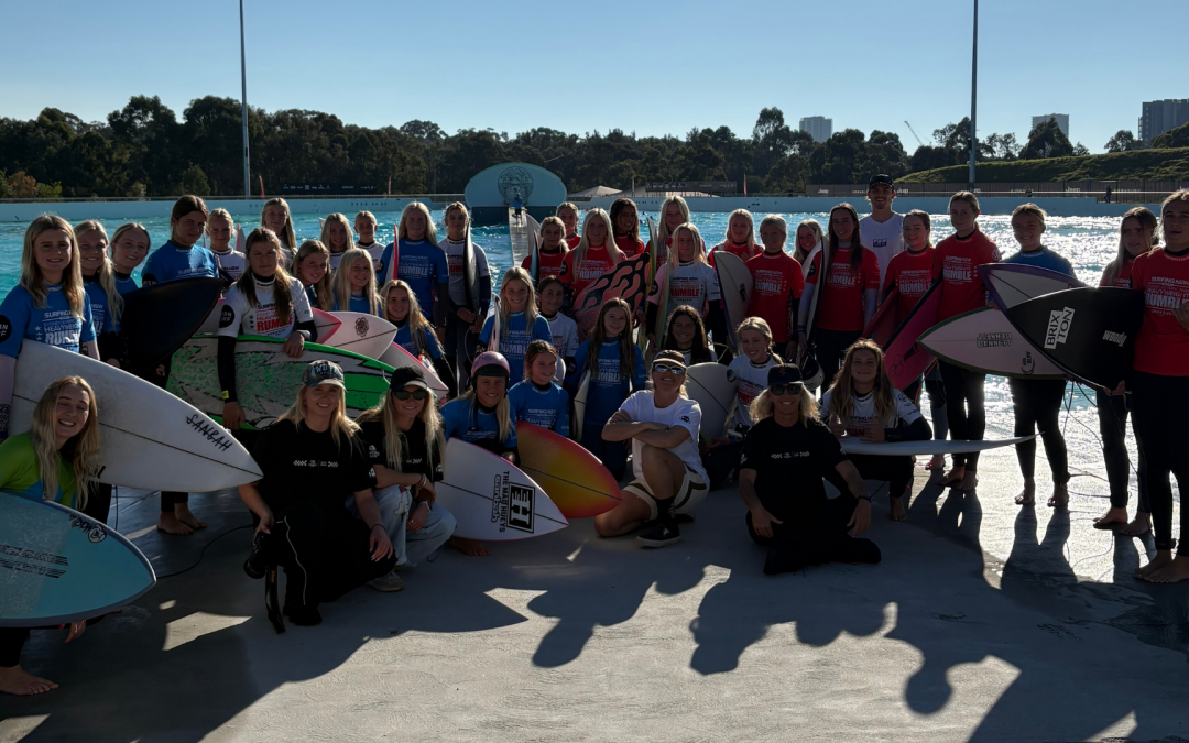 Building the Next Generation of Female Surfers and Coaches: Talent UNLSHD NSW Camp